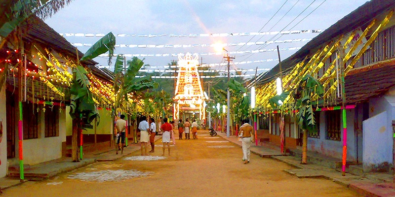 Kalpathy Ratholsavam Palakkad view